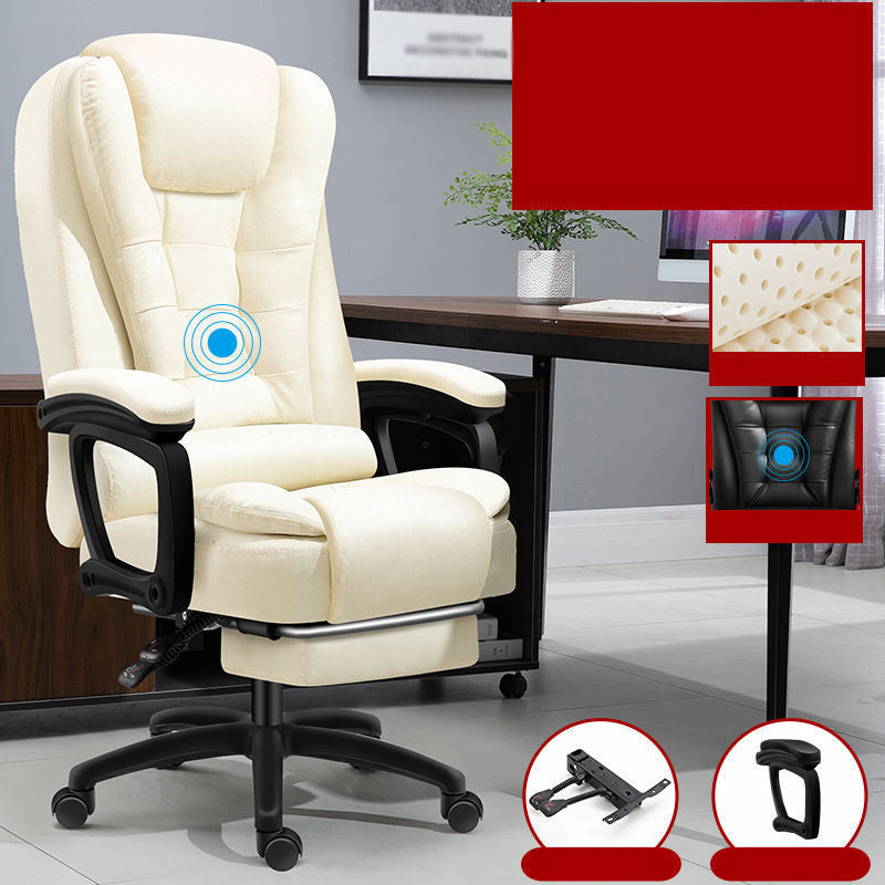 Modern High Back Executive Chair No Distressing Wheels Managers Chair