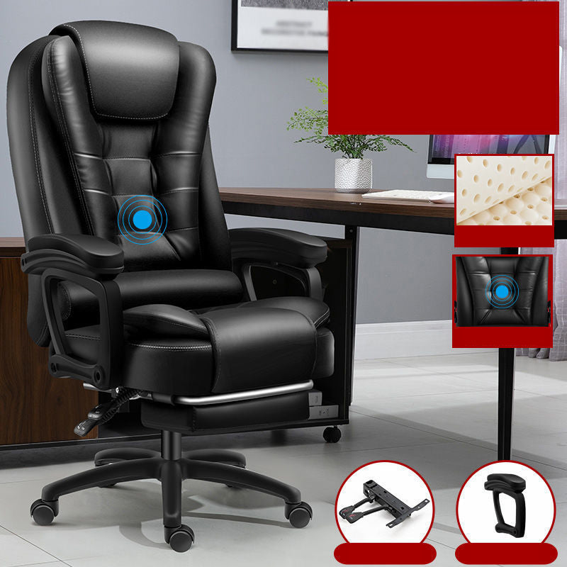 Modern High Back Executive Chair No Distressing Wheels Managers Chair