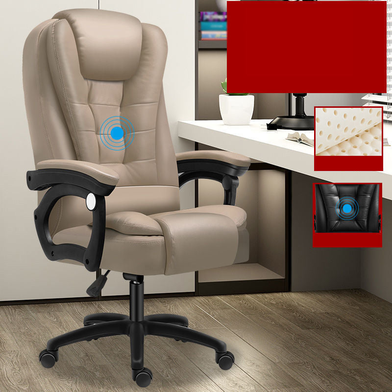 Modern High Back Executive Chair No Distressing Wheels Managers Chair