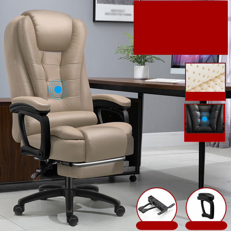 Modern High Back Executive Chair No Distressing Wheels Managers Chair