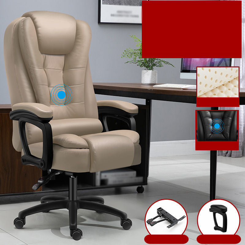 Modern High Back Executive Chair No Distressing Wheels Managers Chair