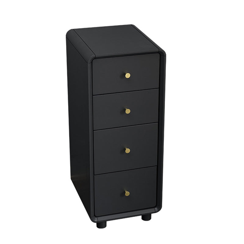 29" H Drawer Storage Nightstand Modern Solid Wood Legs Included Night Table