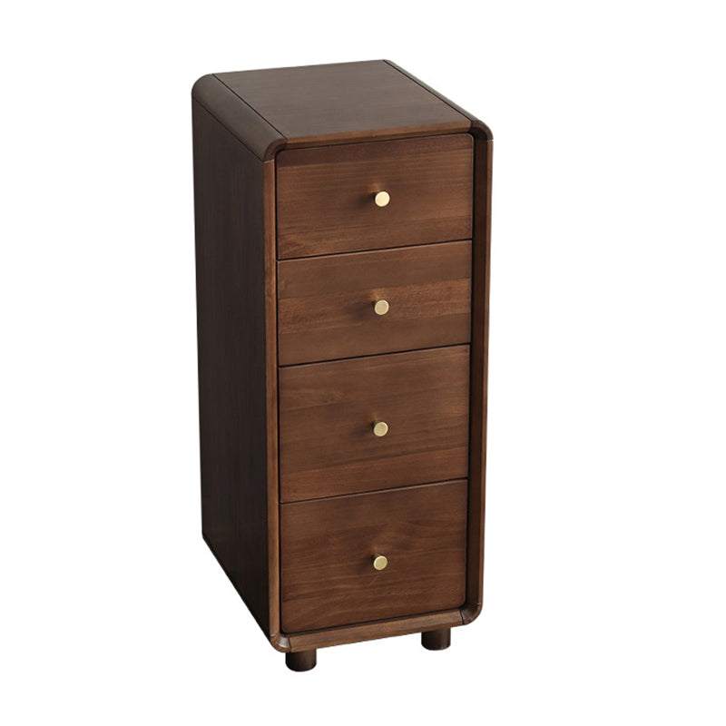 29" H Drawer Storage Nightstand Modern Solid Wood Legs Included Night Table