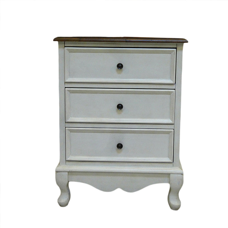 3-Drawer Bachelor's Chest Traditional Storage Chest for Bedroom