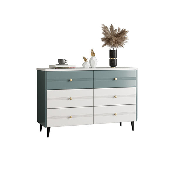 White Storage Chest Modern Style Bedroom Storage Chest Dresser with Drawers