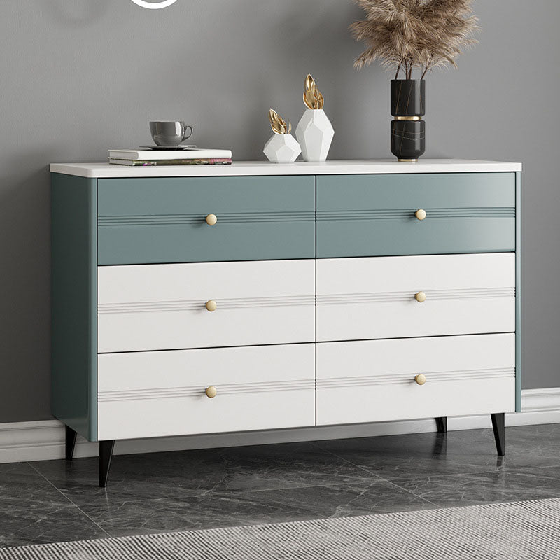 White Storage Chest Modern Style Bedroom Storage Chest Dresser with Drawers