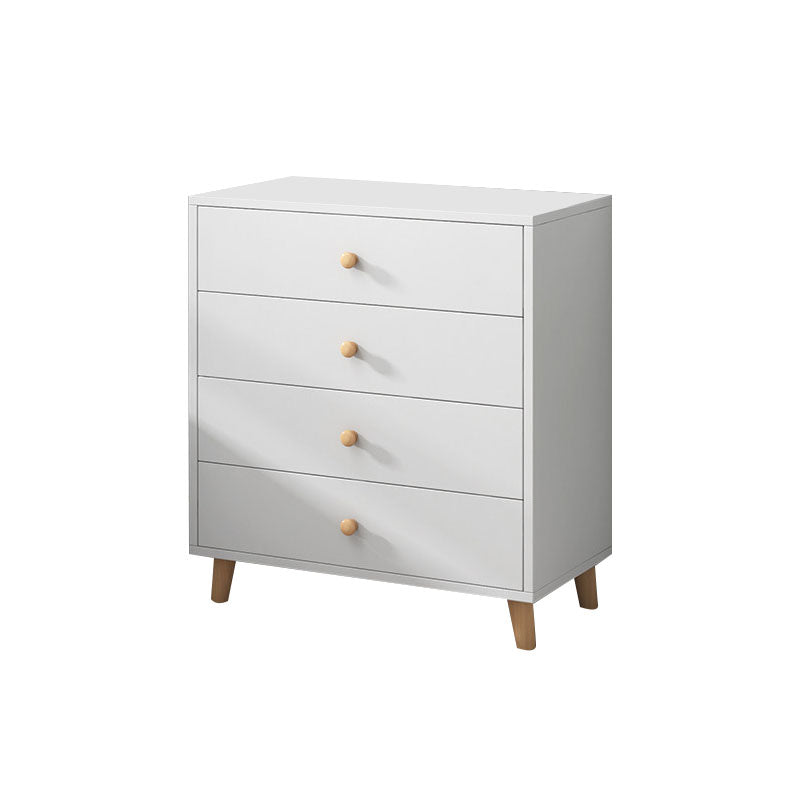 Wooden Dresser Modern Style Vertical Bedroom Storage Chest Dresser with Drawers