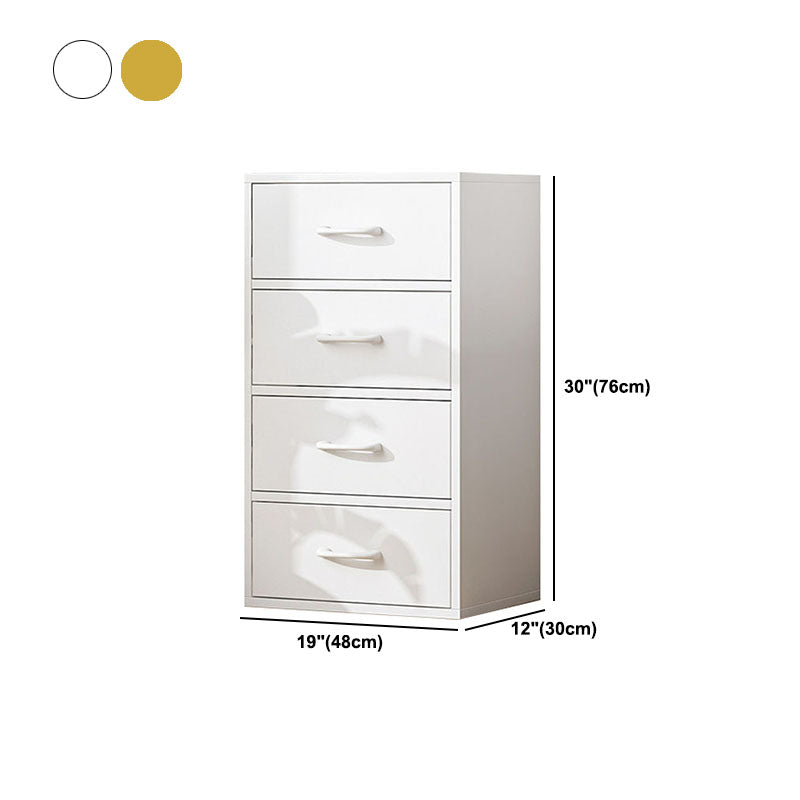 Wooden Dresser Modern Style Vertical Bedroom Storage Chest Dresser with Drawers