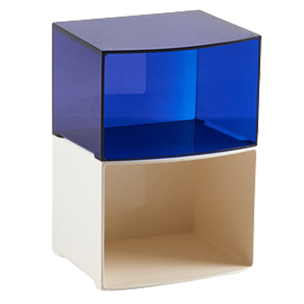 Closed Acrylic Bookshelf Nordic Style Minimalist Square Bookcase