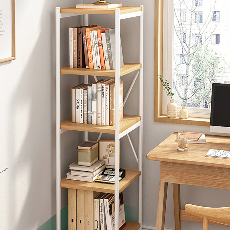 Modern Style Movable Etagere Bookcase Steel Home Office Bookshelf