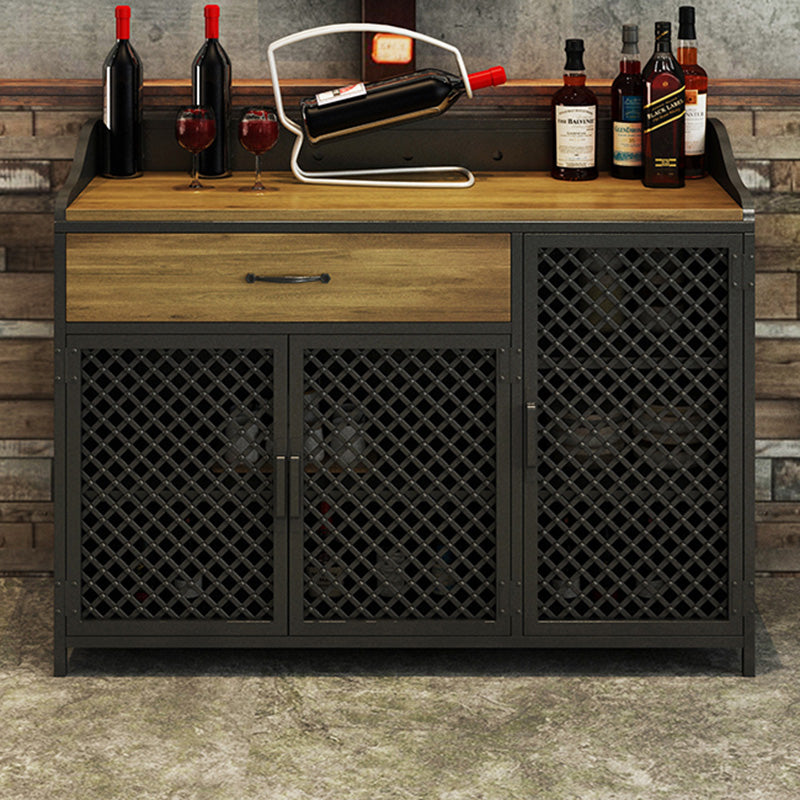 Contemporary Style Side Board Metal Sideboard with Door for Kitchen