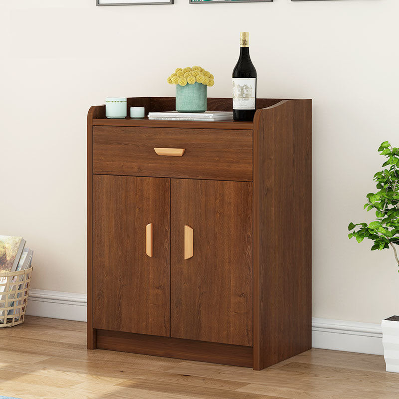 Contemporary Sideboard Engineered Wood Sideboard with Door and Drawer for Dining Room