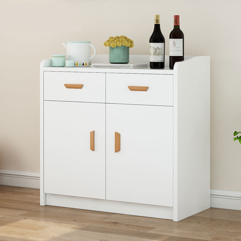 Contemporary Sideboard Engineered Wood Sideboard with Door and Drawer for Dining Room