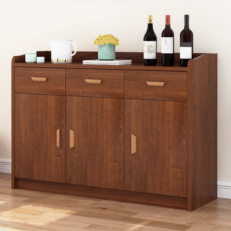 Contemporary Sideboard Engineered Wood Sideboard with Door and Drawer for Dining Room