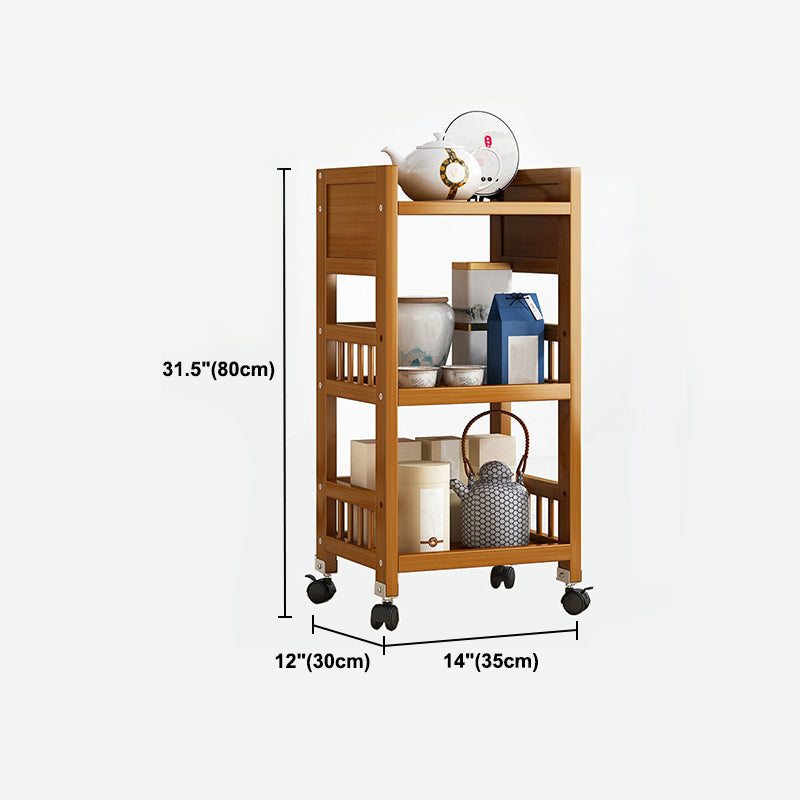 Contemporary Style Side Board Engineered Wood Sideboard for Dining Room