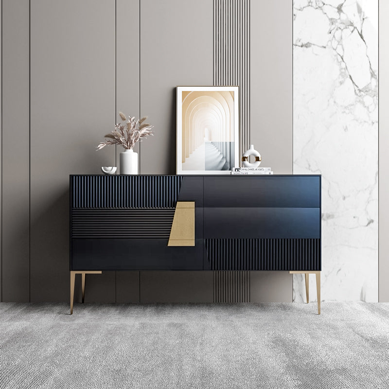 Contemporary Side Board Wood Sideboard with Drawers for Dining Room