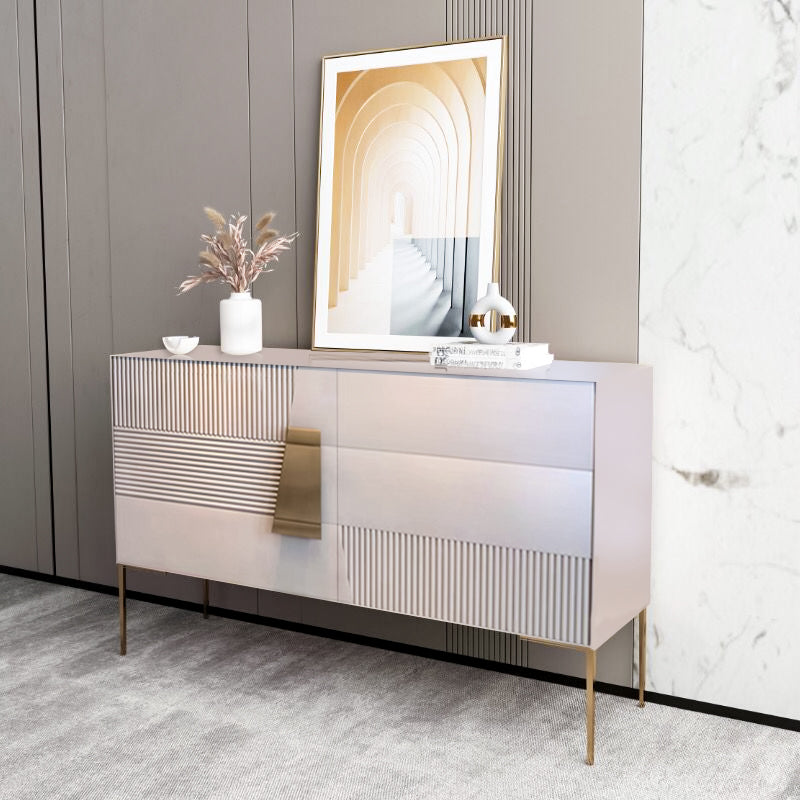 Contemporary Side Board Wood Sideboard with Drawers for Dining Room