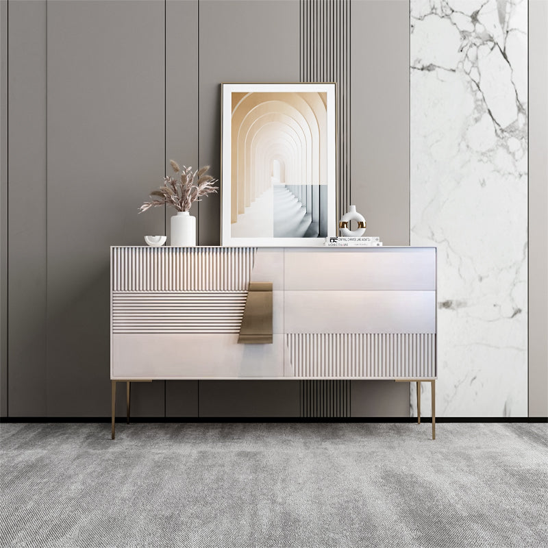 Contemporary Side Board Wood Sideboard with Drawers for Dining Room