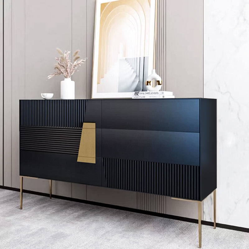 Contemporary Side Board Wood Sideboard with Drawers for Dining Room