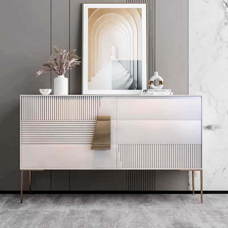 Contemporary Side Board Wood Sideboard with Drawers for Dining Room