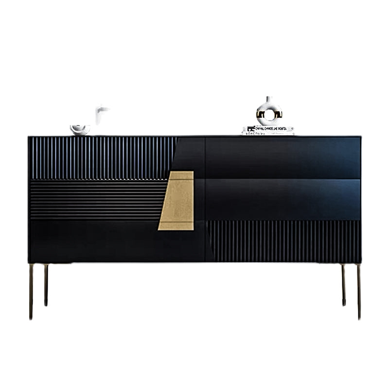 Contemporary Side Board Wood Sideboard with Drawers for Dining Room