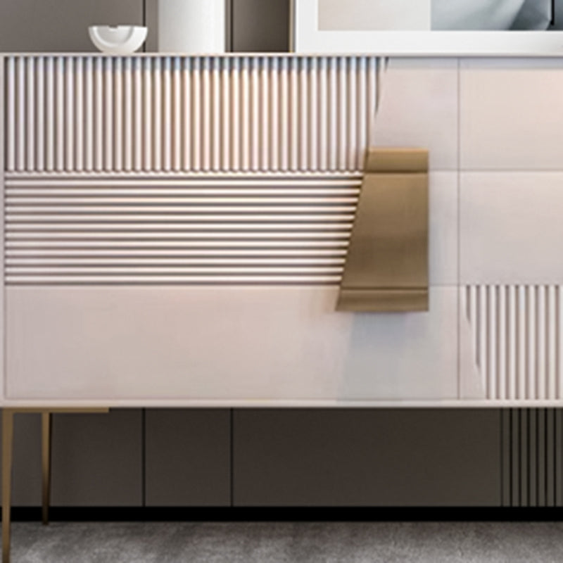 Contemporary Side Board Wood Sideboard with Drawers for Dining Room