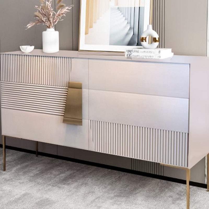 Contemporary Side Board Wood Sideboard with Drawers for Dining Room