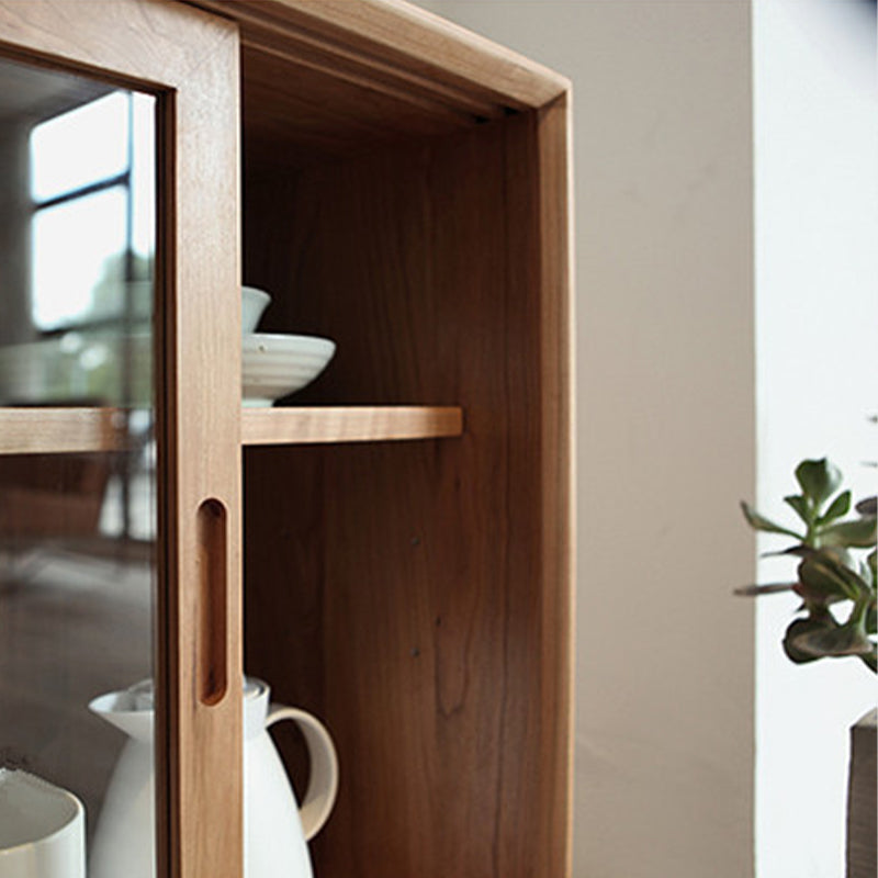 Contemporary Side Board Solid Wood Sideboard for Dining Room