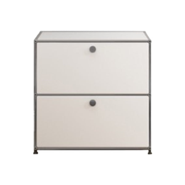 Modern Style Stainless Steel Sideboard White Sideboard for Living Room