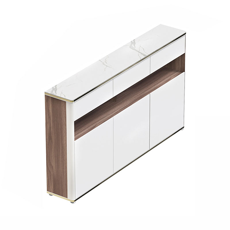 Glam Style Sideboard Door and Drawer Server for Home Kitchen