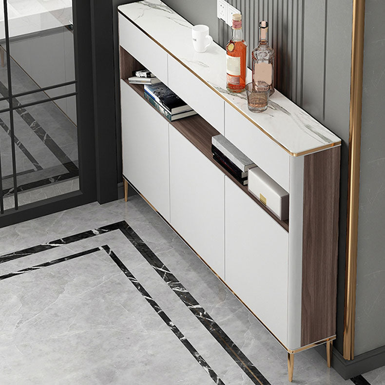 Glam Style Sideboard Door and Drawer Server for Home Kitchen