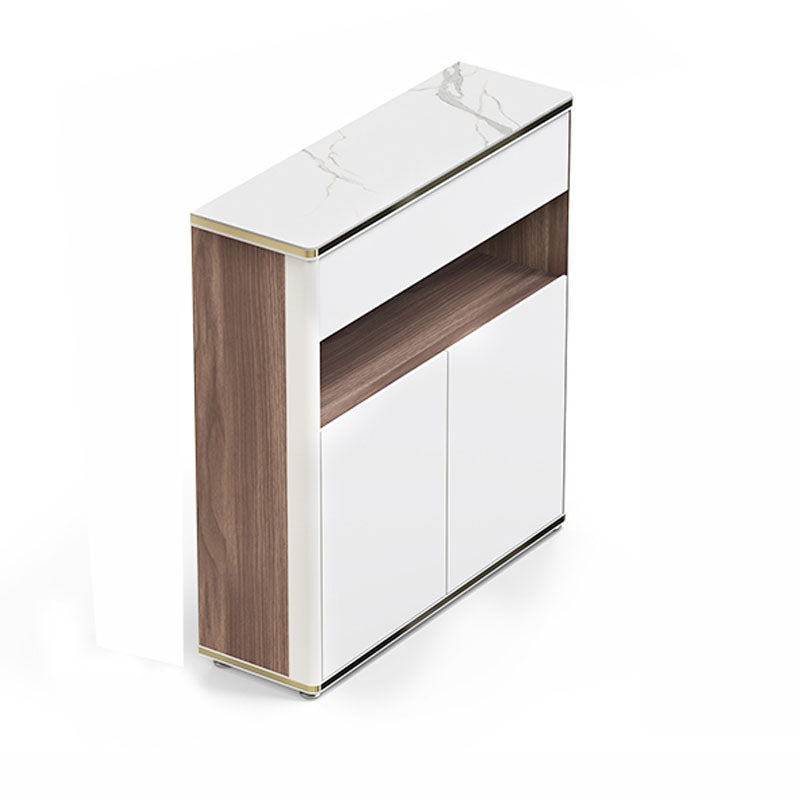 Glam Style Sideboard Door and Drawer Server for Home Kitchen