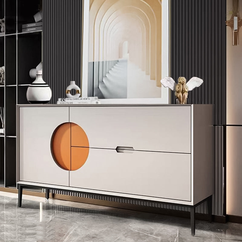 Contemporary Sideboard Wood Sideboard with Drawer for Dining Room