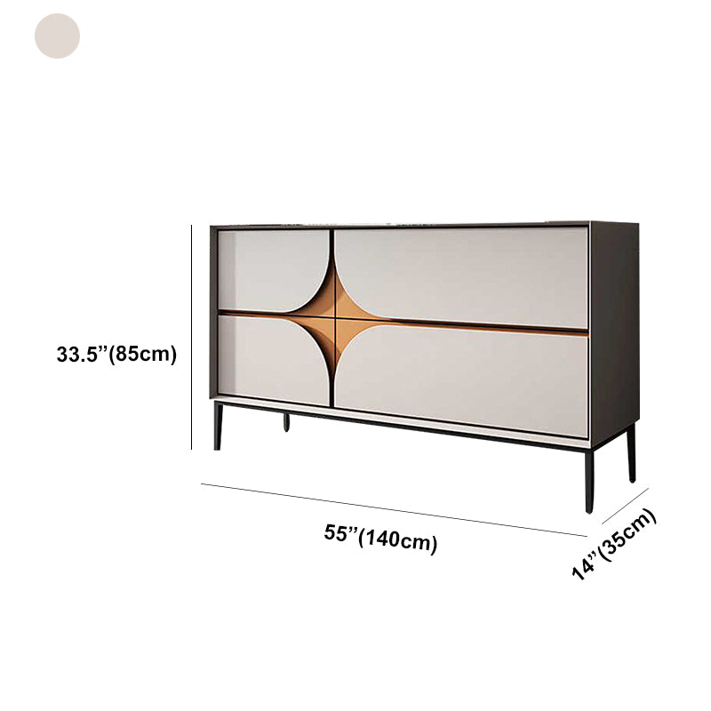 Contemporary Sideboard Wood Sideboard with Drawer for Dining Room