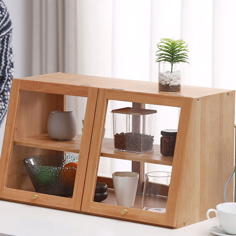 Contemporary Side Board Engineered Wood Sideboard with Sliding Door for Dining Room