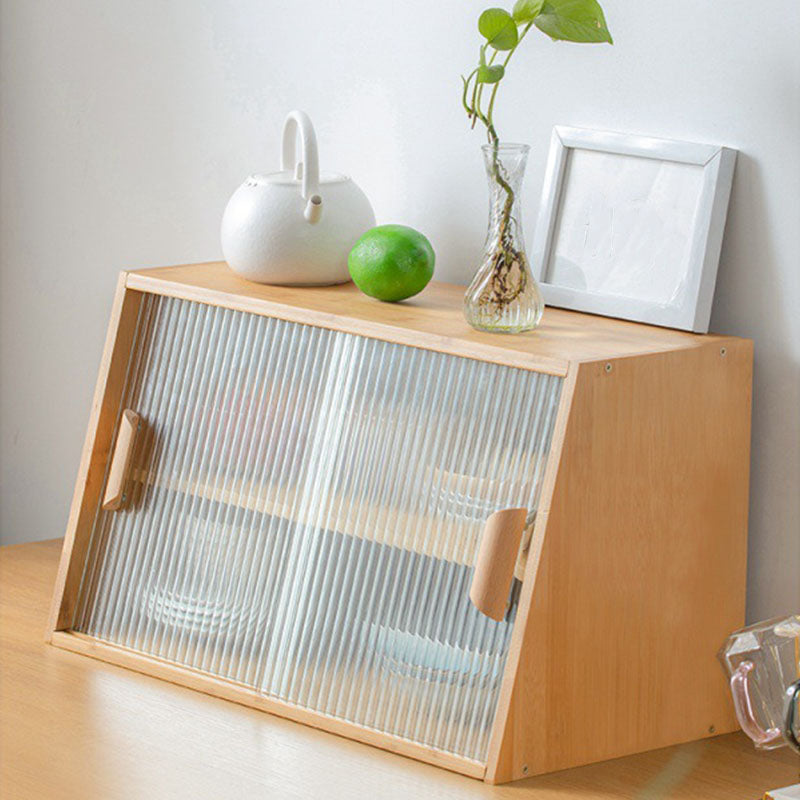 Contemporary Side Board Engineered Wood Sideboard with Sliding Door for Dining Room