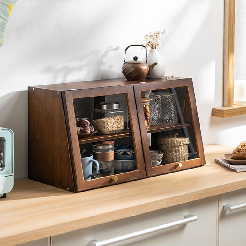 Contemporary Side Board Engineered Wood Sideboard with Sliding Door for Dining Room