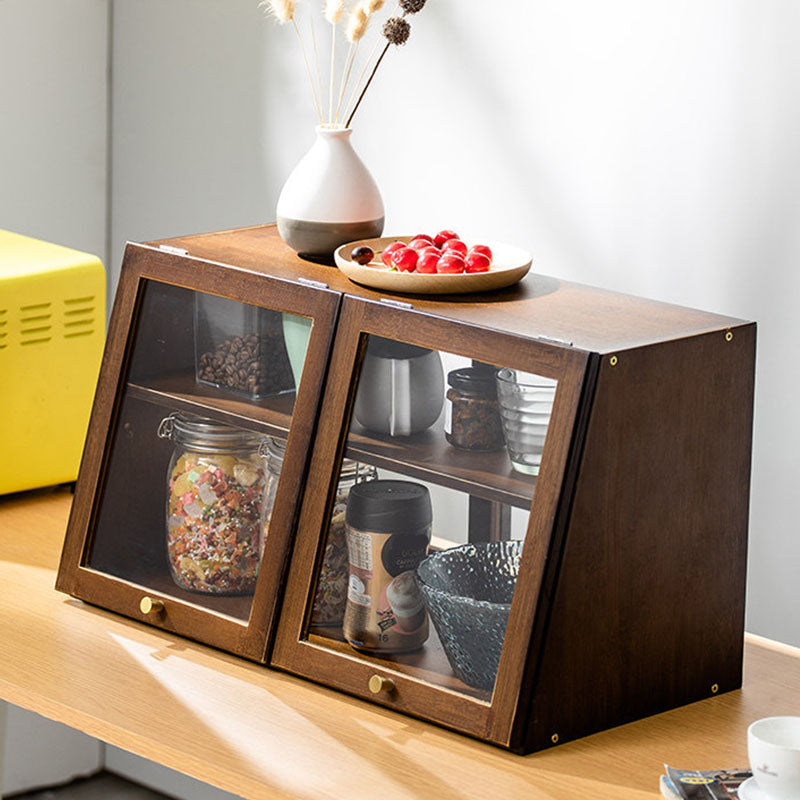 Contemporary Side Board Engineered Wood Sideboard with Sliding Door for Dining Room