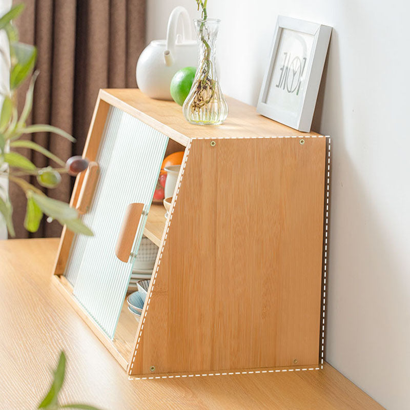 Contemporary Side Board Engineered Wood Sideboard with Sliding Door for Dining Room