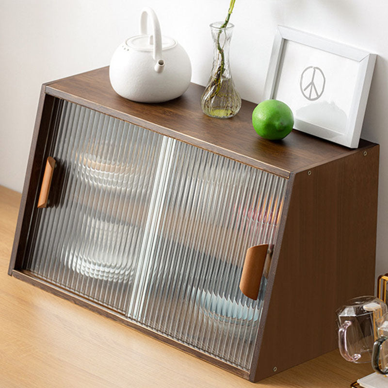 Contemporary Side Board Engineered Wood Sideboard with Sliding Door for Dining Room