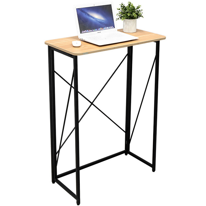 Modern Style Wooden Office Desk Rectangular Home Standing Desk