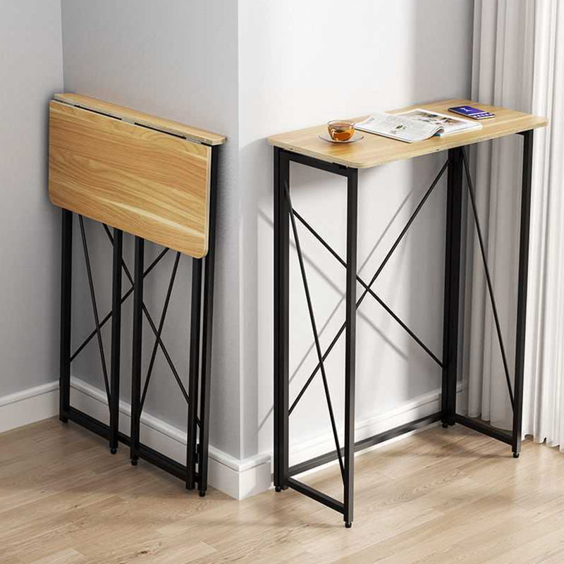 Modern Style Wooden Office Desk Rectangular Home Standing Desk