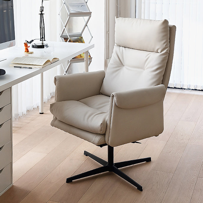 Height-adjustable Managers Chair Ergonomic Adjustable Executive Leather Chair