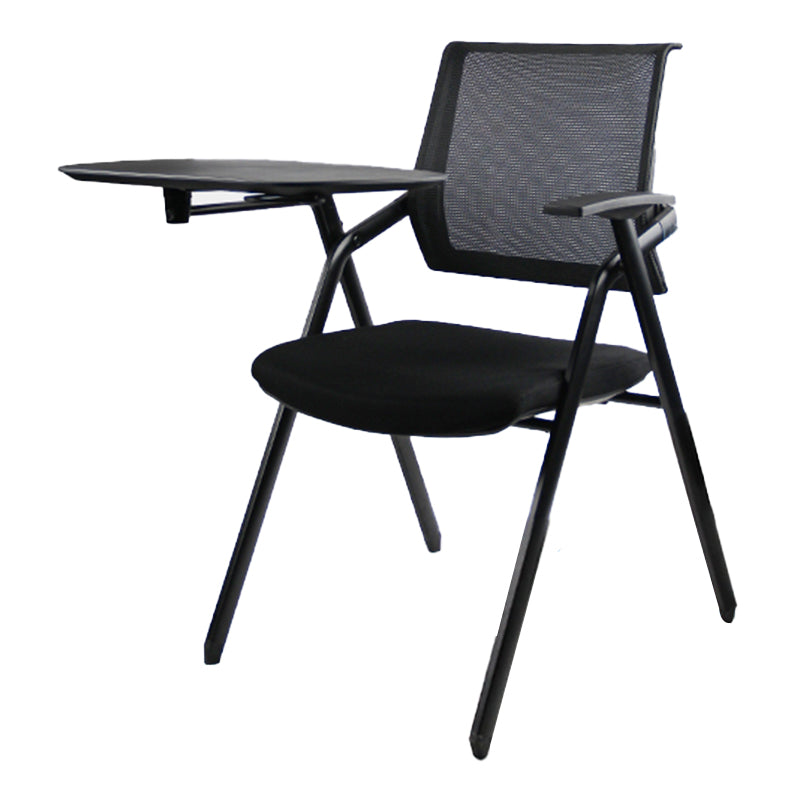 Mid Back Mesh Conference Chair Ergonomic Fixed Arms Chair for Office