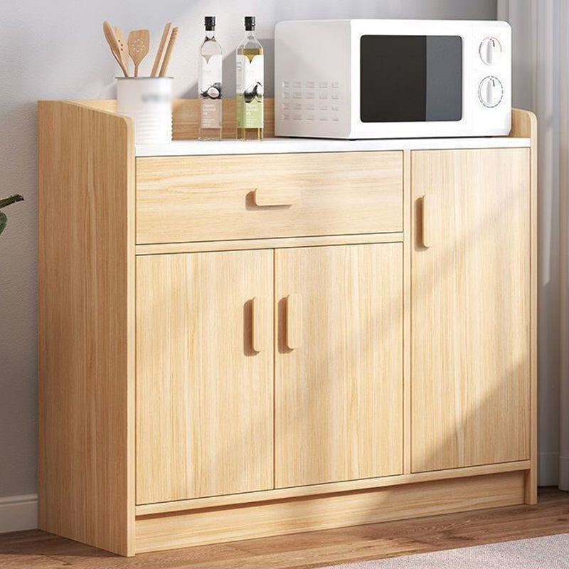 Modern Style Side Board Engineered Wood Drawers and Storage  Sideboard for Kitchen