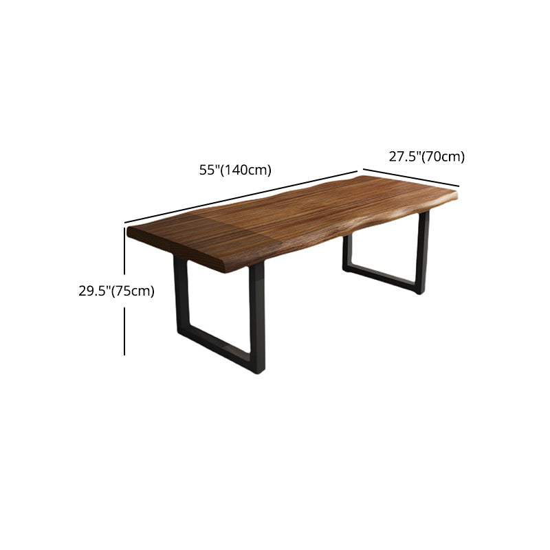 Free Form Office Table Industrial Office Desk with Seld Base