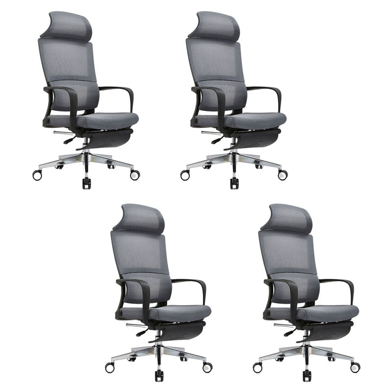 Modern Plastic and Mesh Desk Chair with Hight Back Home Office Chair