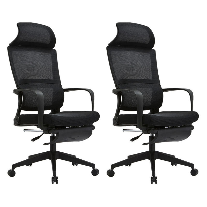 Modern Plastic and Mesh Desk Chair with Hight Back Home Office Chair