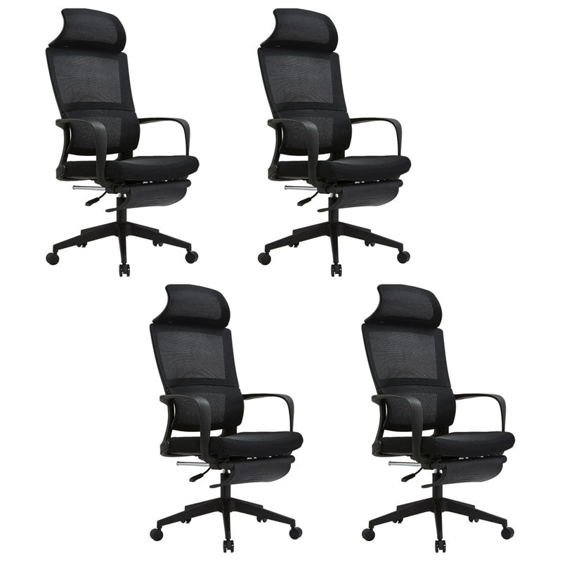 Modern Plastic and Mesh Desk Chair with Hight Back Home Office Chair