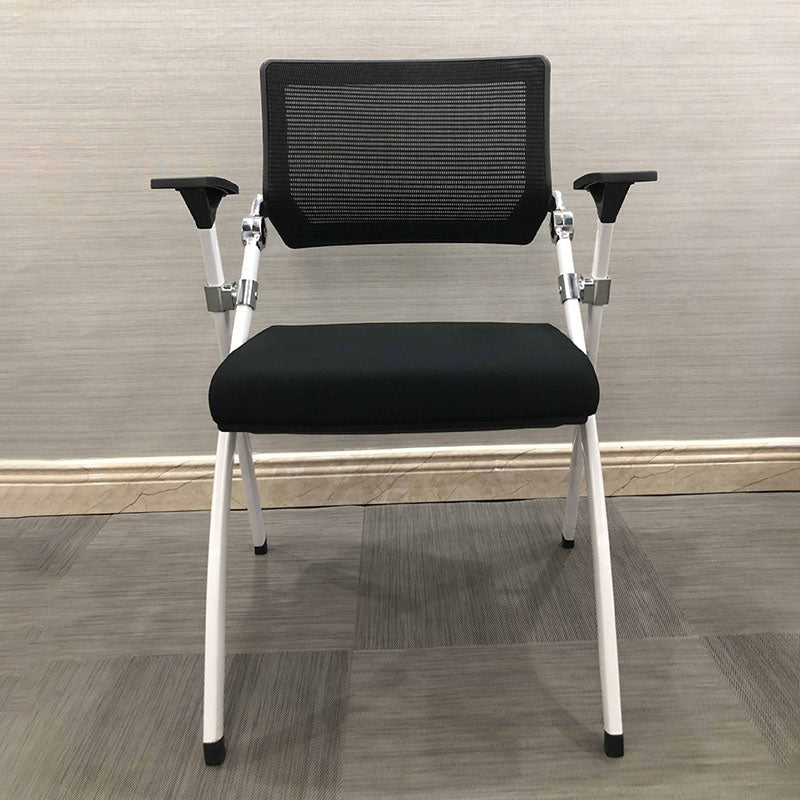 Modern Mesh and Plastic Desk Chair with Low Back Home Office Chair